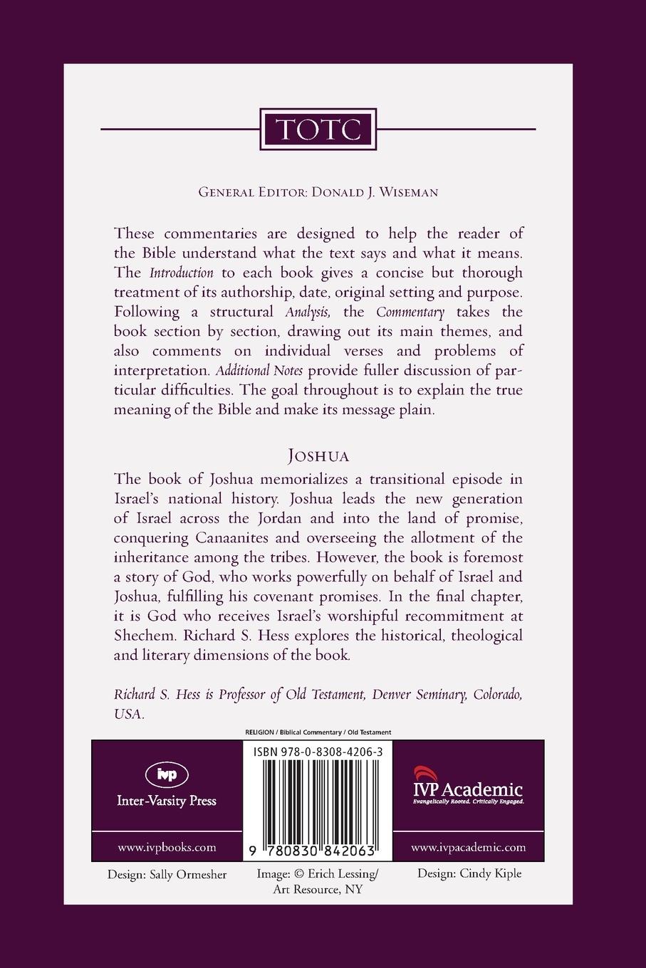 Rückseitencover Joshua