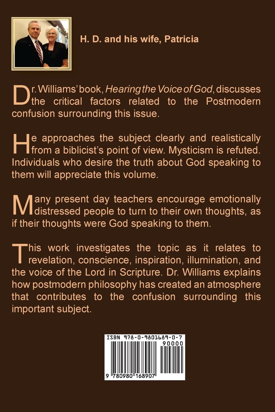 Rückseitencover Hearing the Voice of God