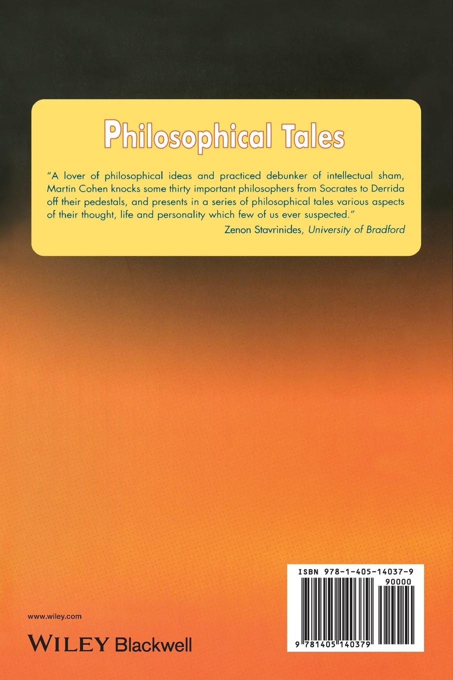 Rückseitencover Philosophical Tales