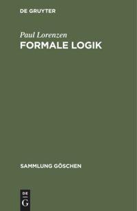 Vorderes Coverbild Formale Logik