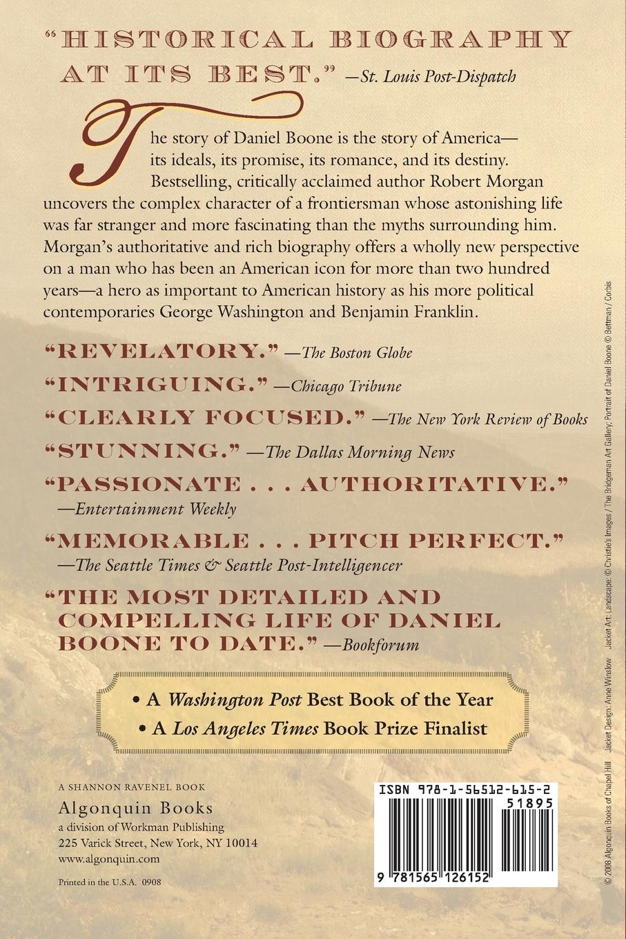 Rückseitencover Boone