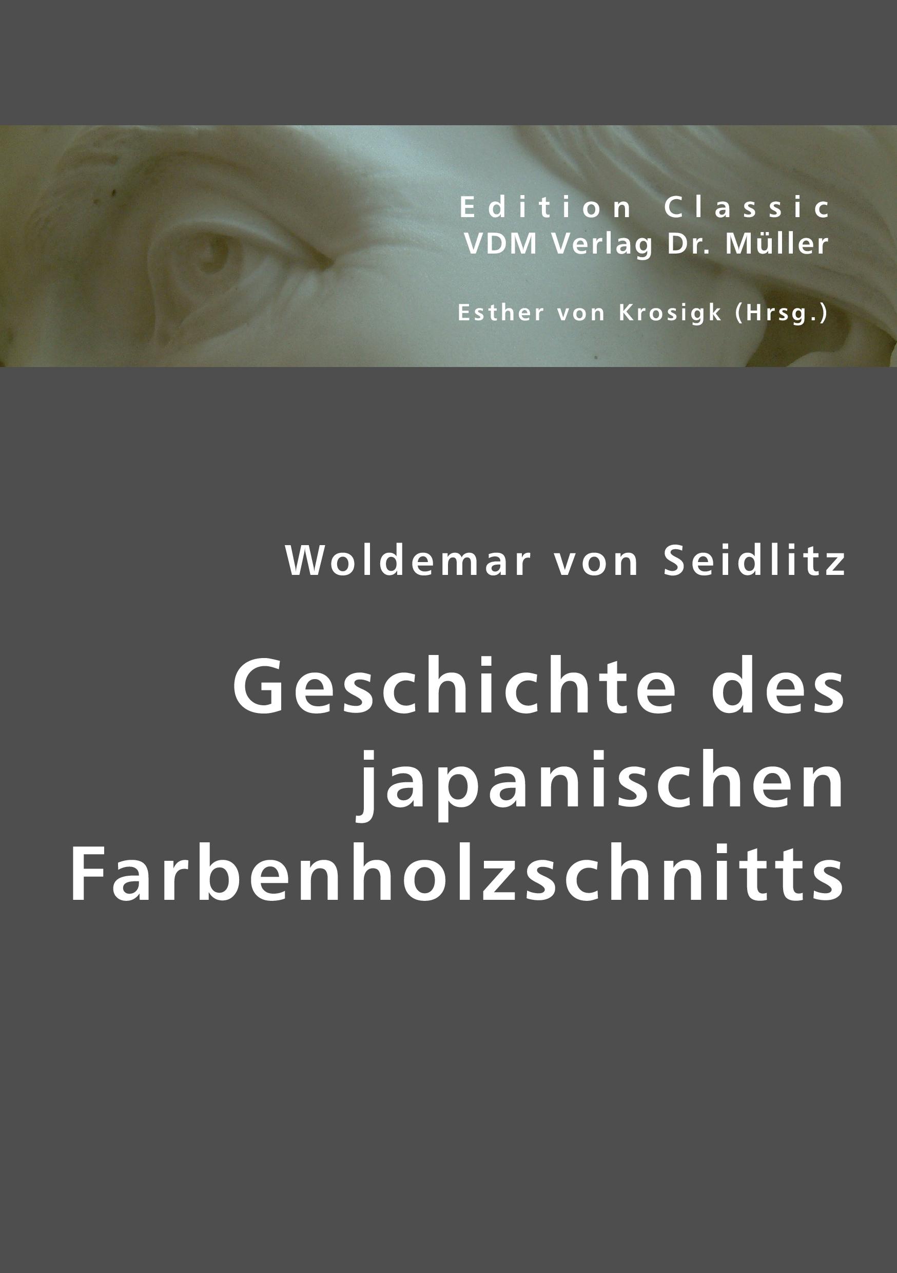 Vorderes Coverbild Geschichte des japanischen Farbenholzschnitts