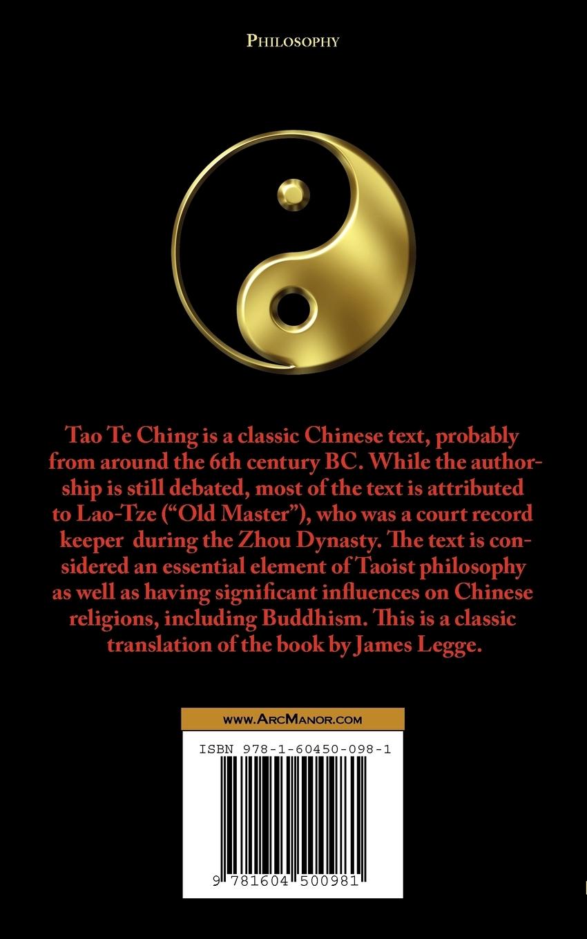 Rückseitencover The Book of Tao
