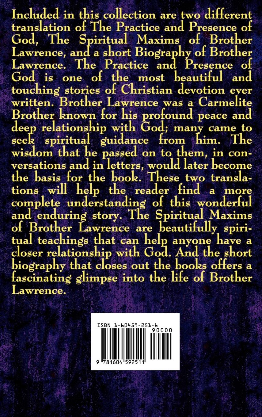 Rückseitencover The Brother Lawrence Collection