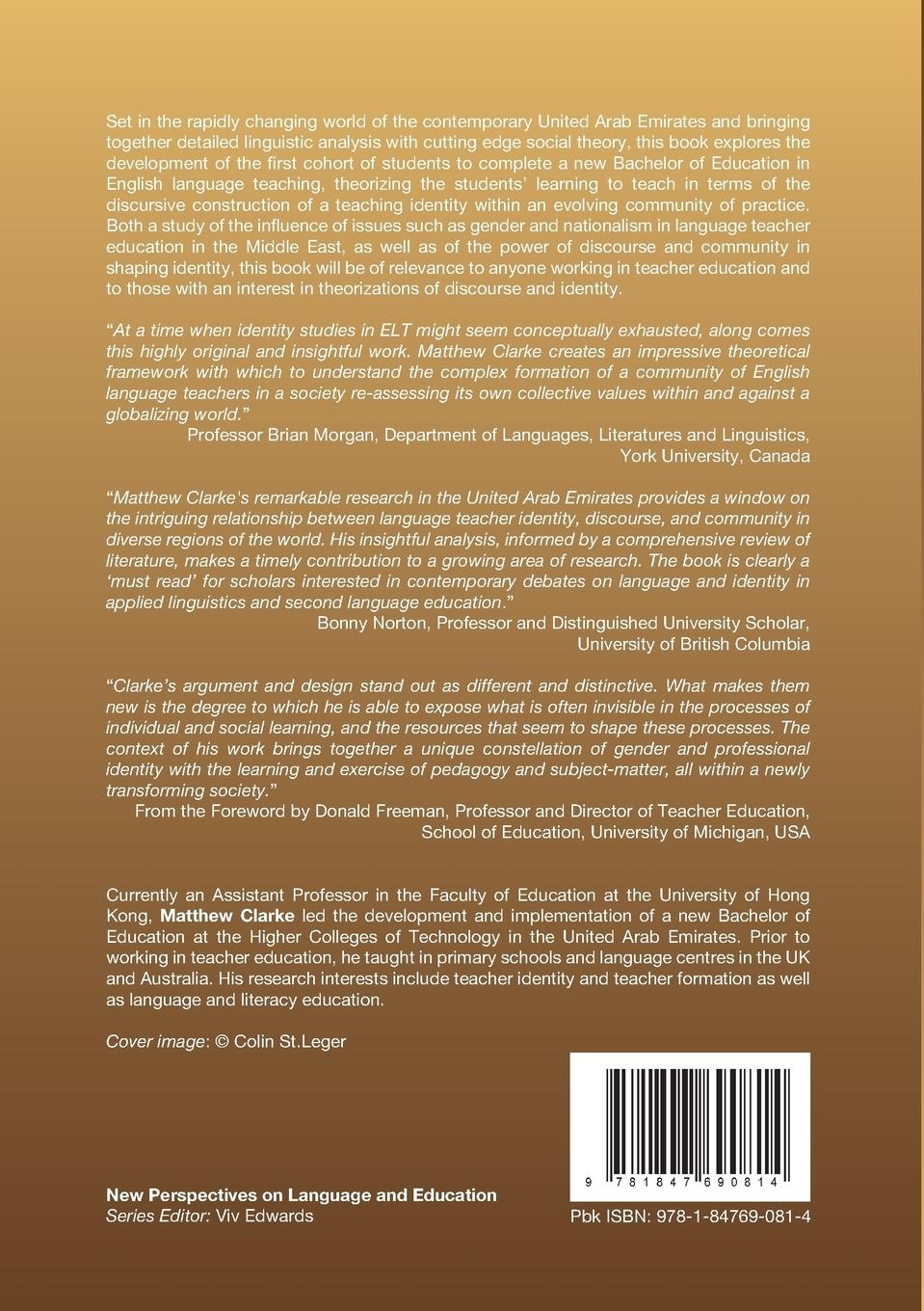 Rückseitencover Language Teacher Identities