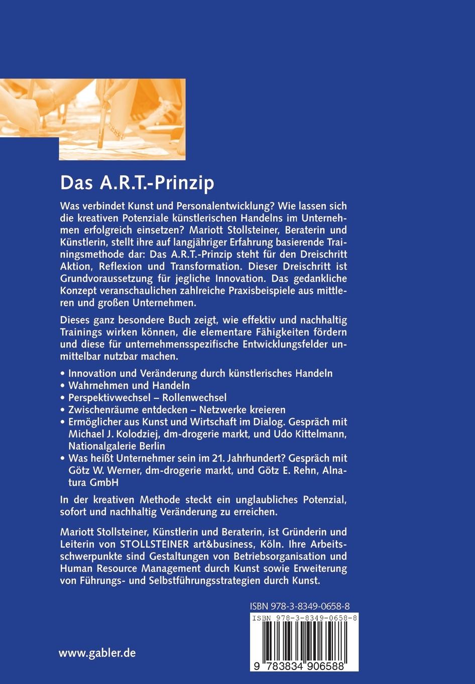 Rückseitencover Das A.R.T.-Prinzip