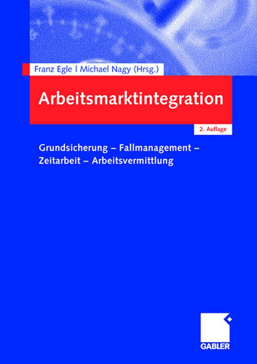 Vorderes Coverbild Arbeitsmarktintegration