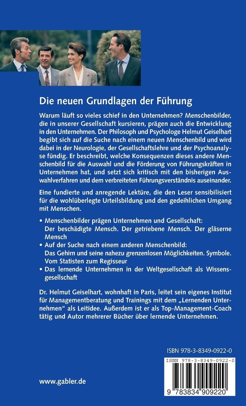 Rückseitencover Die neuen Grundlagen der Führung