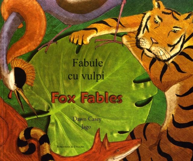 Vorderes Coverbild Fox Fables in Romanian and English