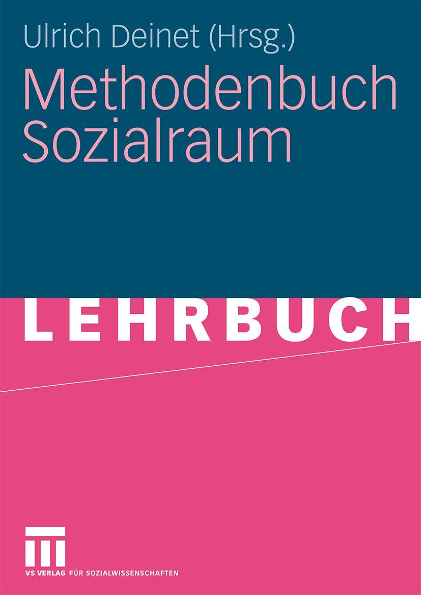 Vorderes Coverbild Methodenbuch Sozialraum