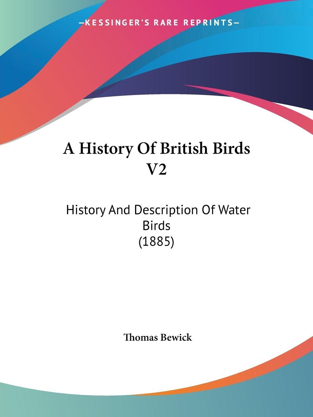 Vorderes Coverbild A History Of British Birds V2