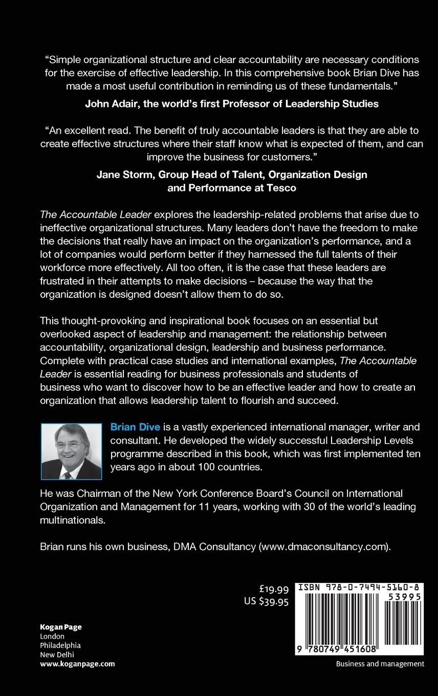 Rückseitencover The Accountable Leader