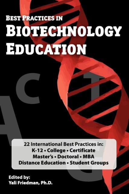Vorderes Coverbild Best Practices in Biotechnology Education