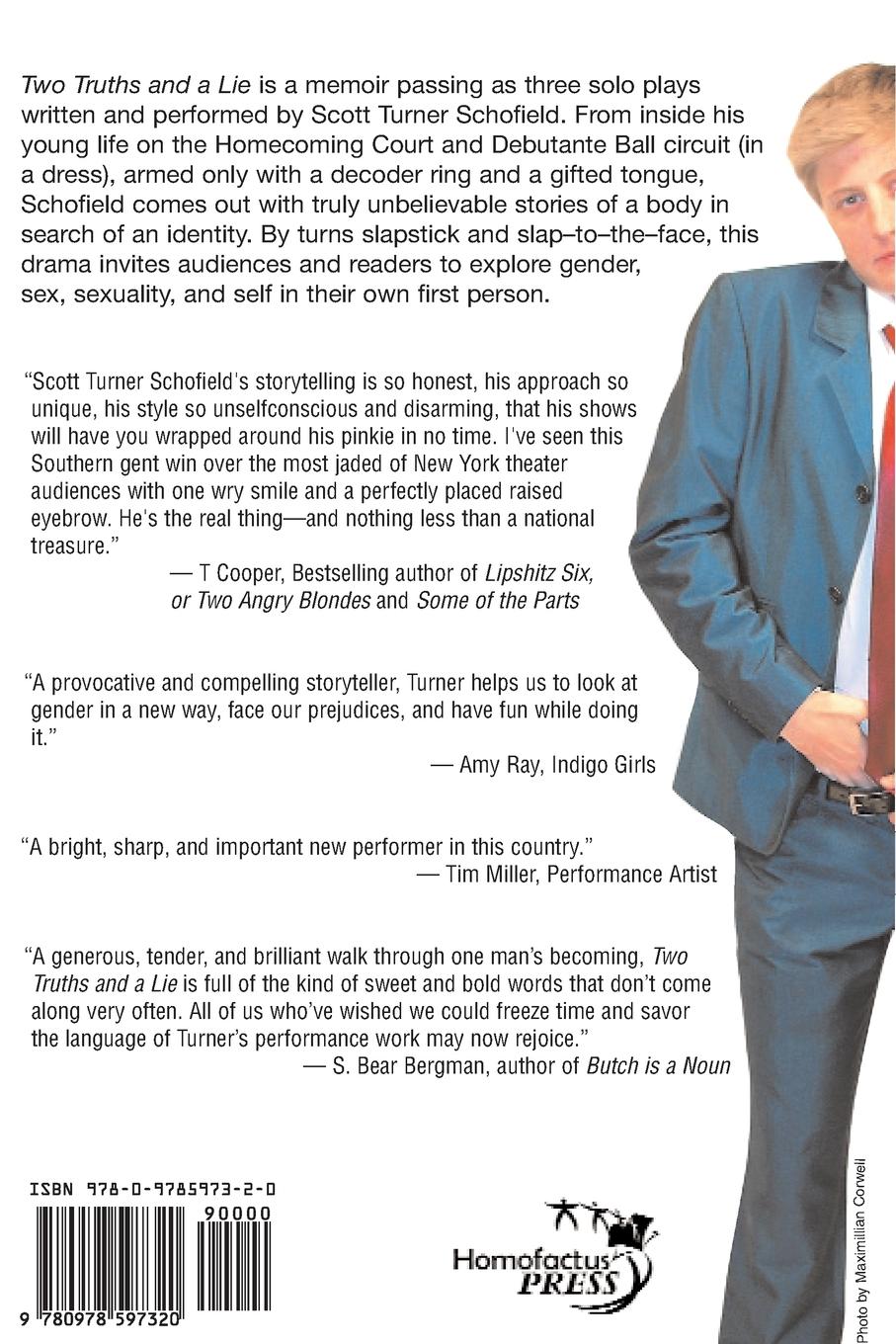 Rückseitencover Two Truths and a Lie