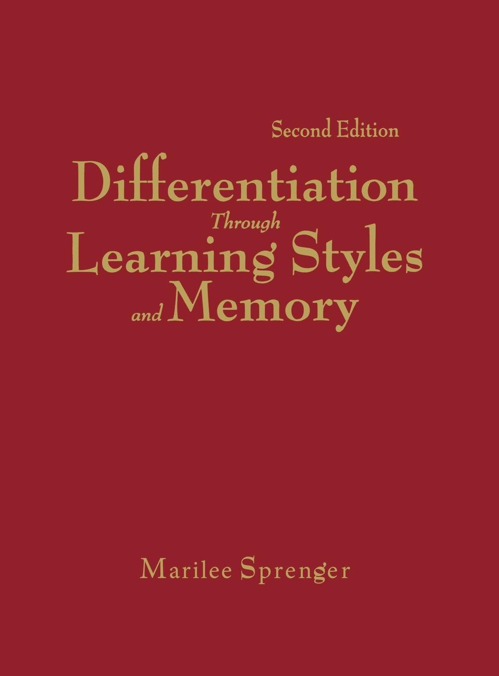 Vorderes Coverbild Differentiation Through Learning Styles and Memory