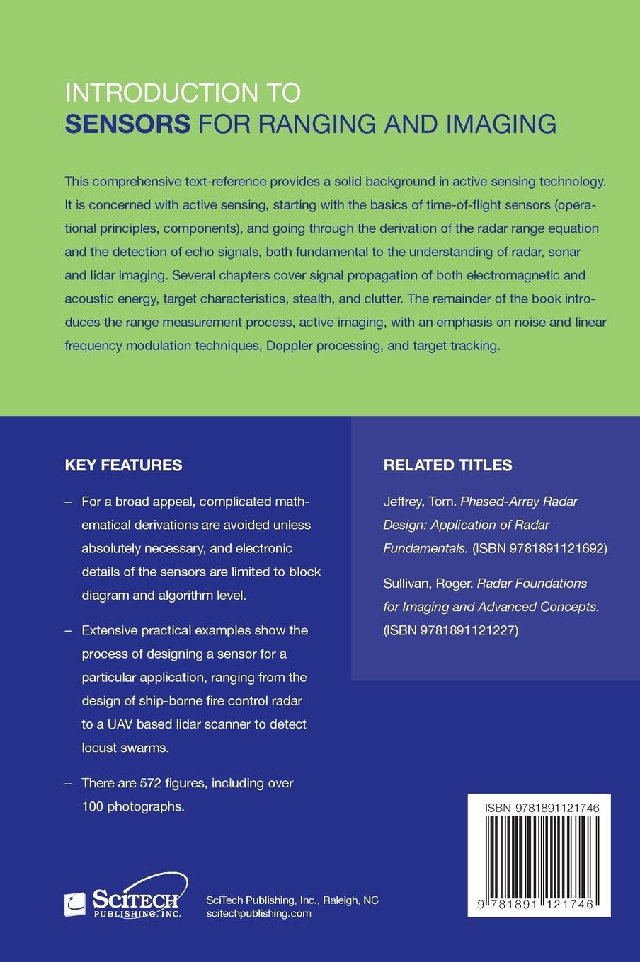 Rückseitencover Introduction to Sensors for Ranging and Imaging