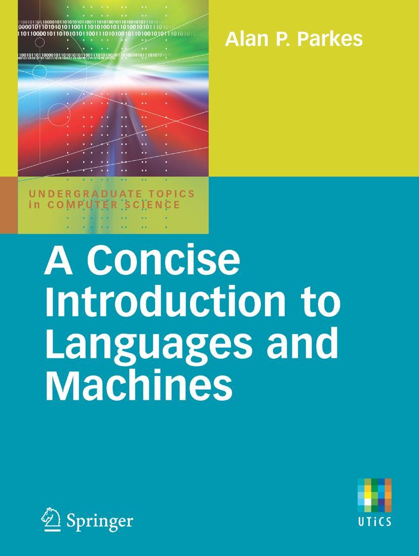 Vorderes Coverbild A Concise Introduction to Languages and Machines