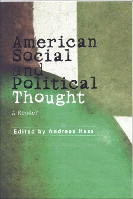 Vorderes Coverbild American Social and Political Thought