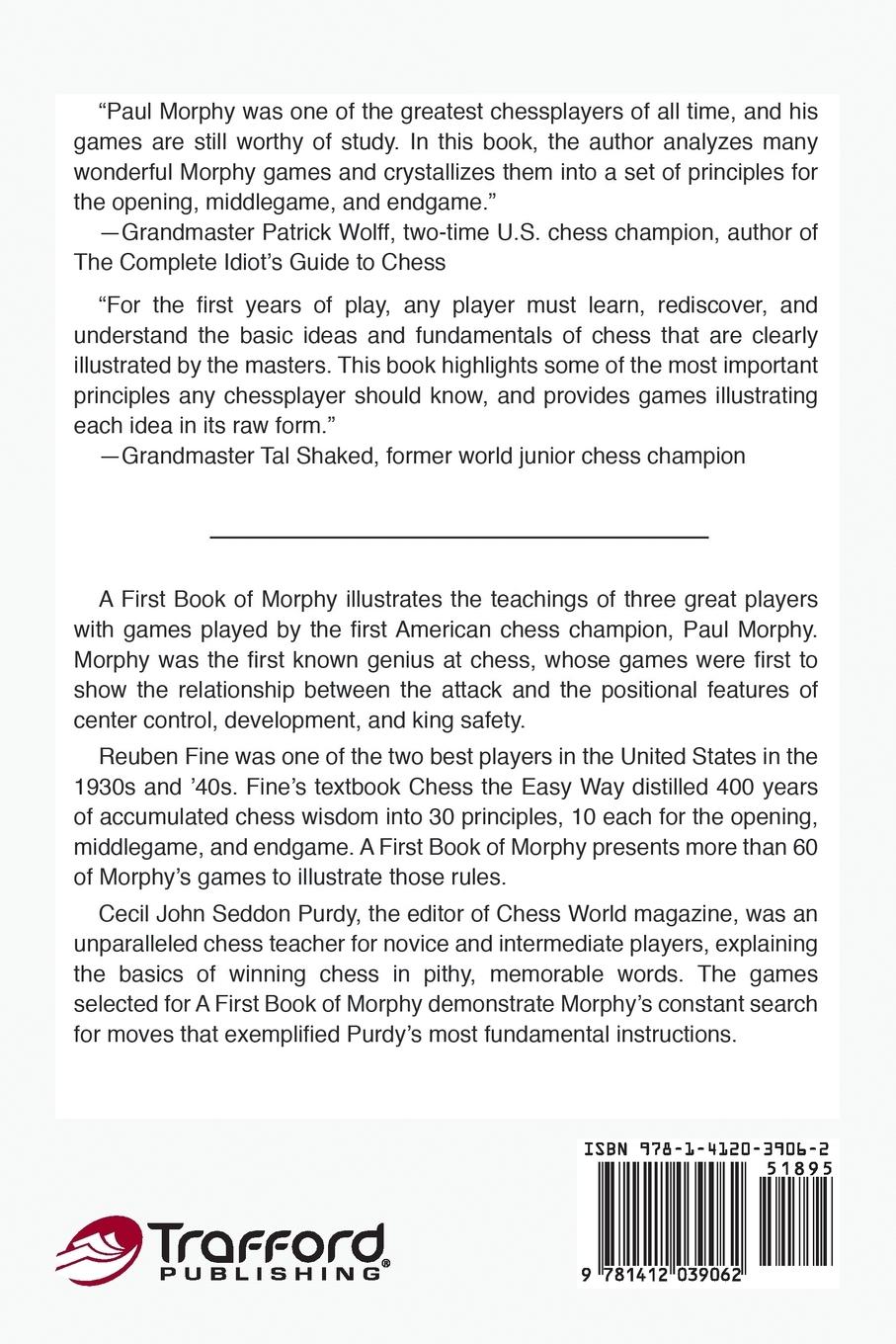Rückseitencover A First Book of Morphy