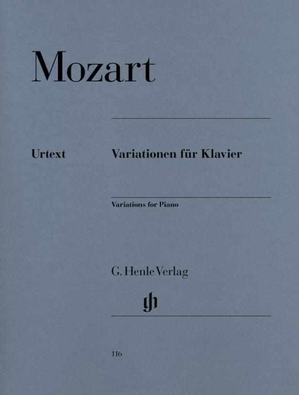 Vorderes Coverbild Variationen für Klavier