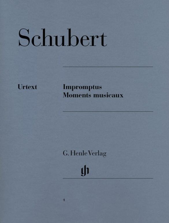 Vorderes Coverbild Impromptus und Moments musicaux