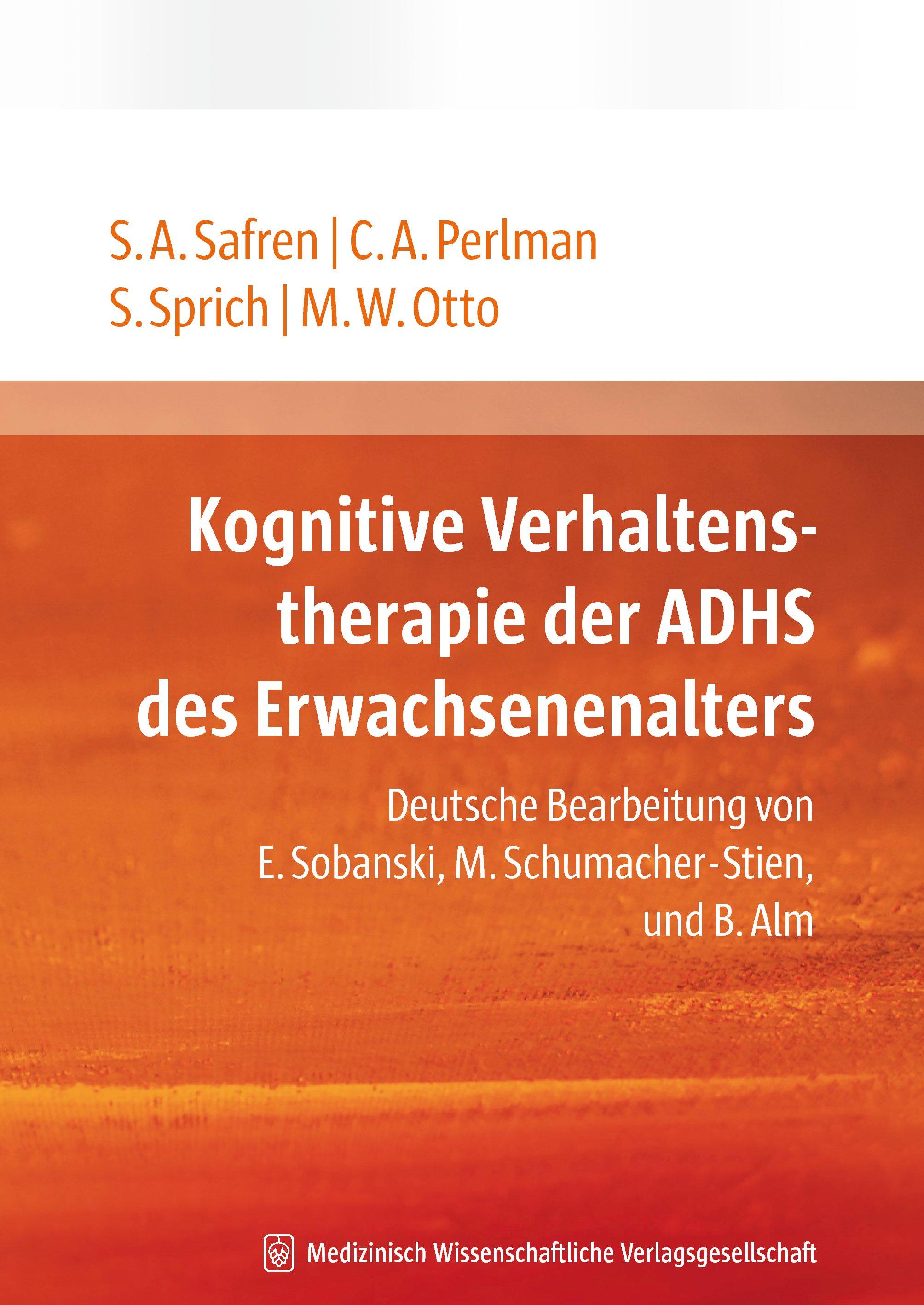 Vorderes Coverbild Kognitive Verhaltenstherapie des ADHS des Erwachsenenalters