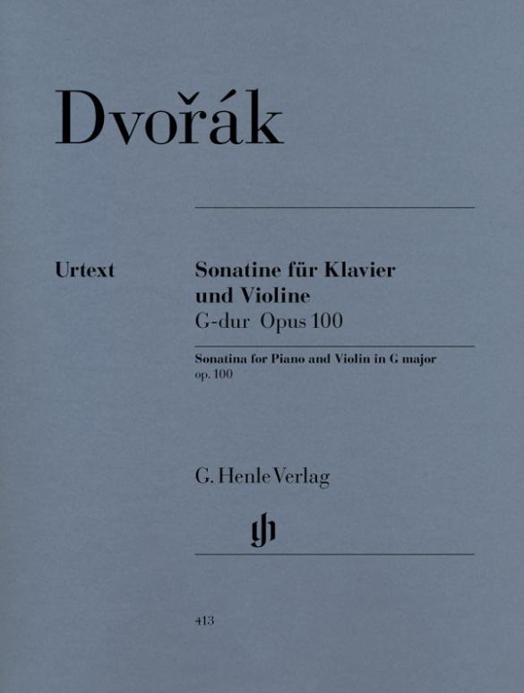 Vorderes Coverbild Dvorák, Antonín - Violinsonatine G-dur op. 100