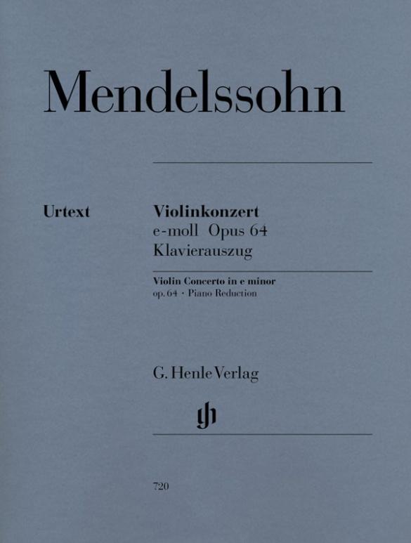 Vorderes Coverbild Violinkonzert e-moll op. 64