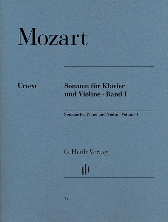 Vorderes Coverbild Sonaten für Klavier und Violine, Band I