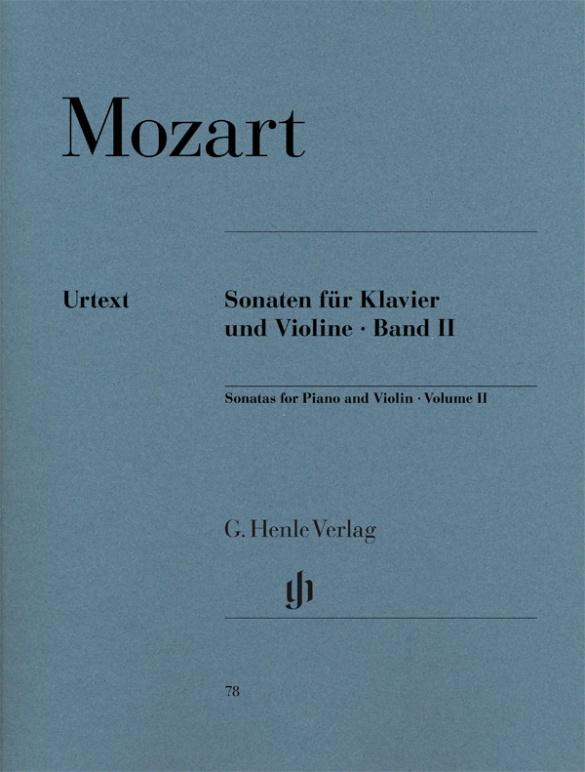 Vorderes Coverbild Sonaten für Klavier und Violine, Band II