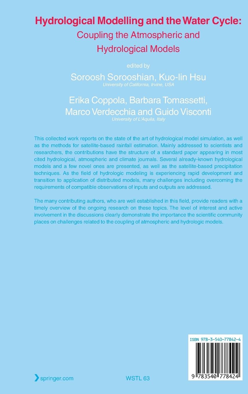Rückseitencover Hydrological Modelling and the Water Cycle
