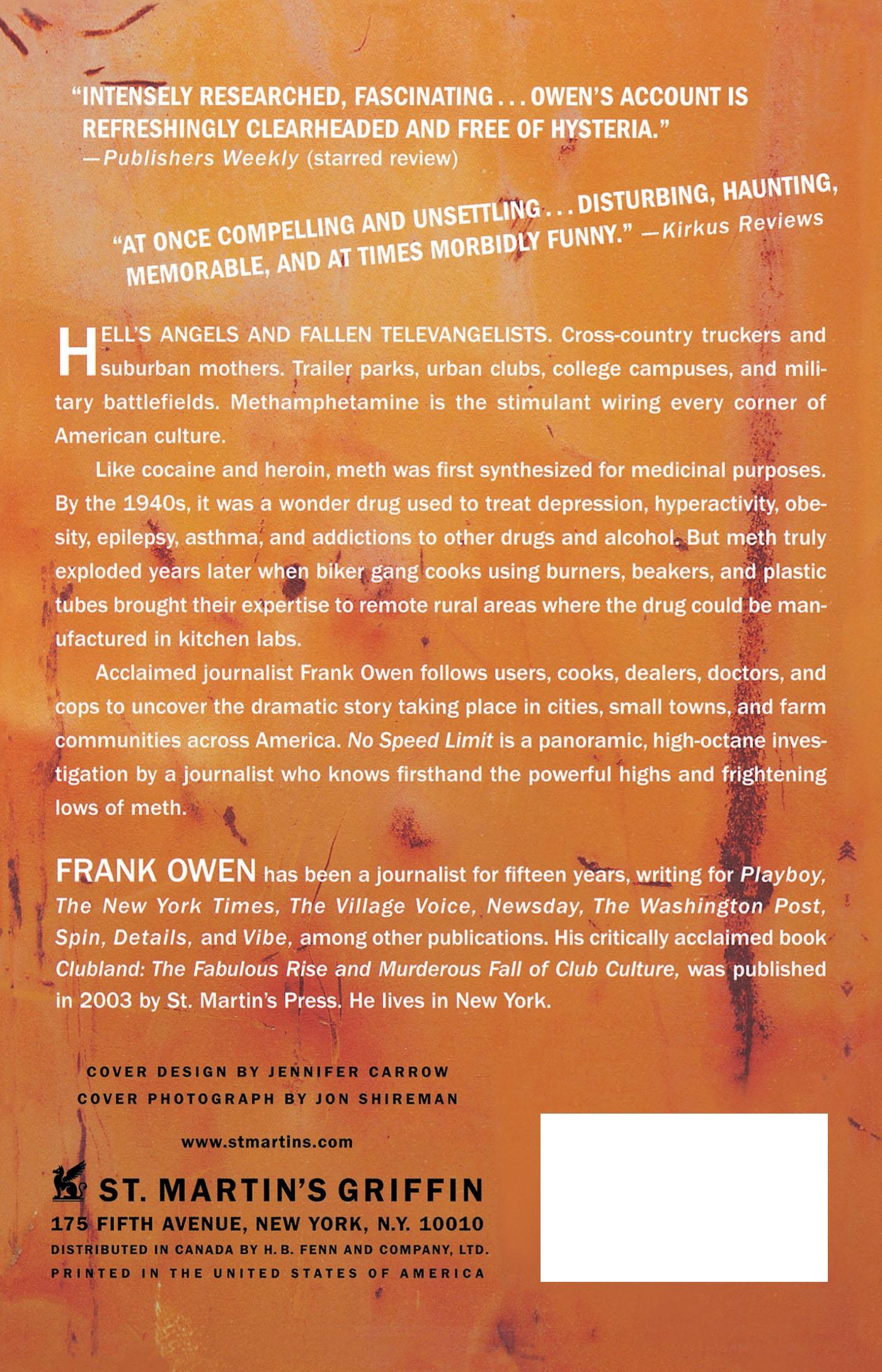 Rückseitencover No Speed Limit