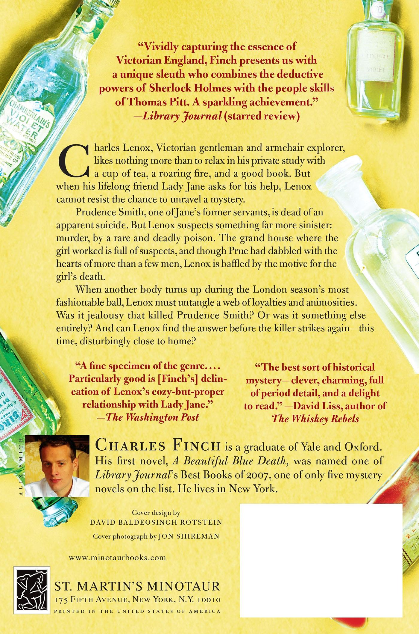 Rückseitencover A Beautiful Blue Death