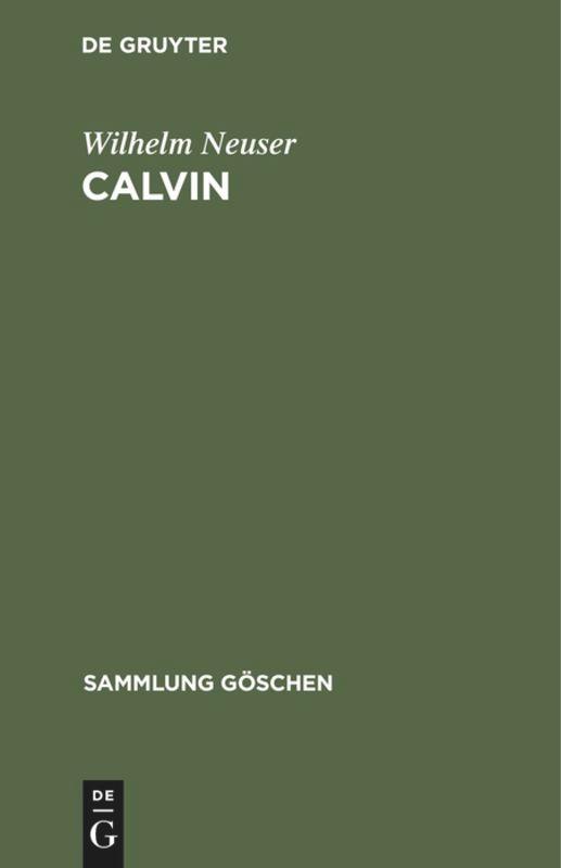 Vorderes Coverbild Calvin