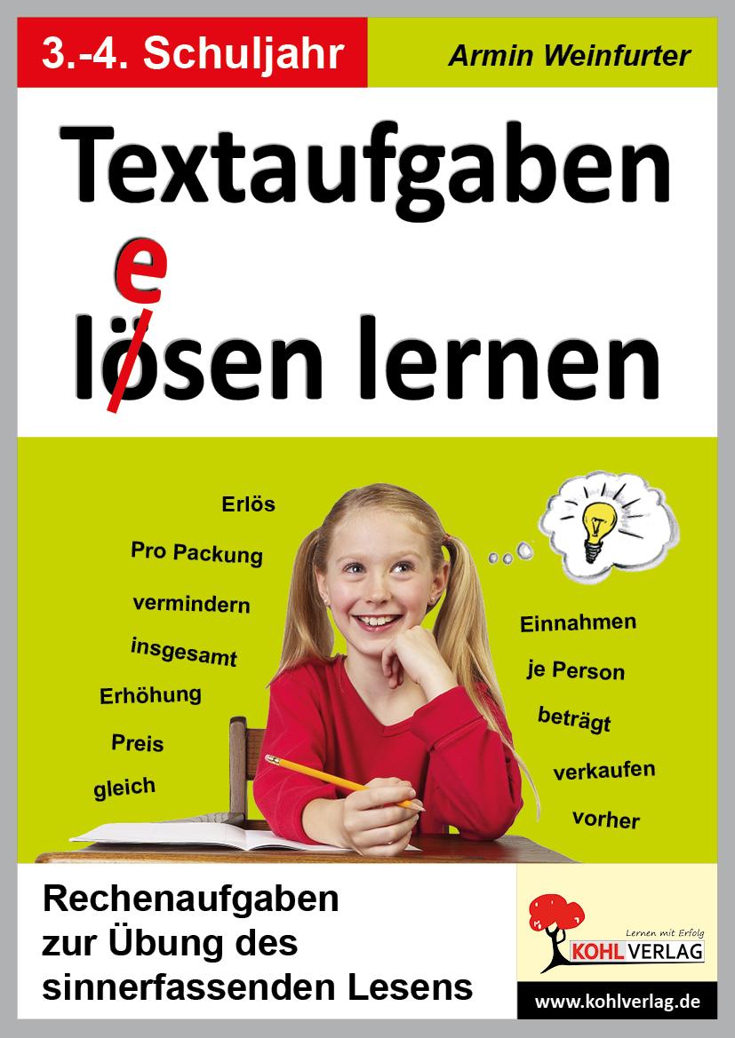 Vorderes Coverbild Textaufgaben l(ö)esen lernen