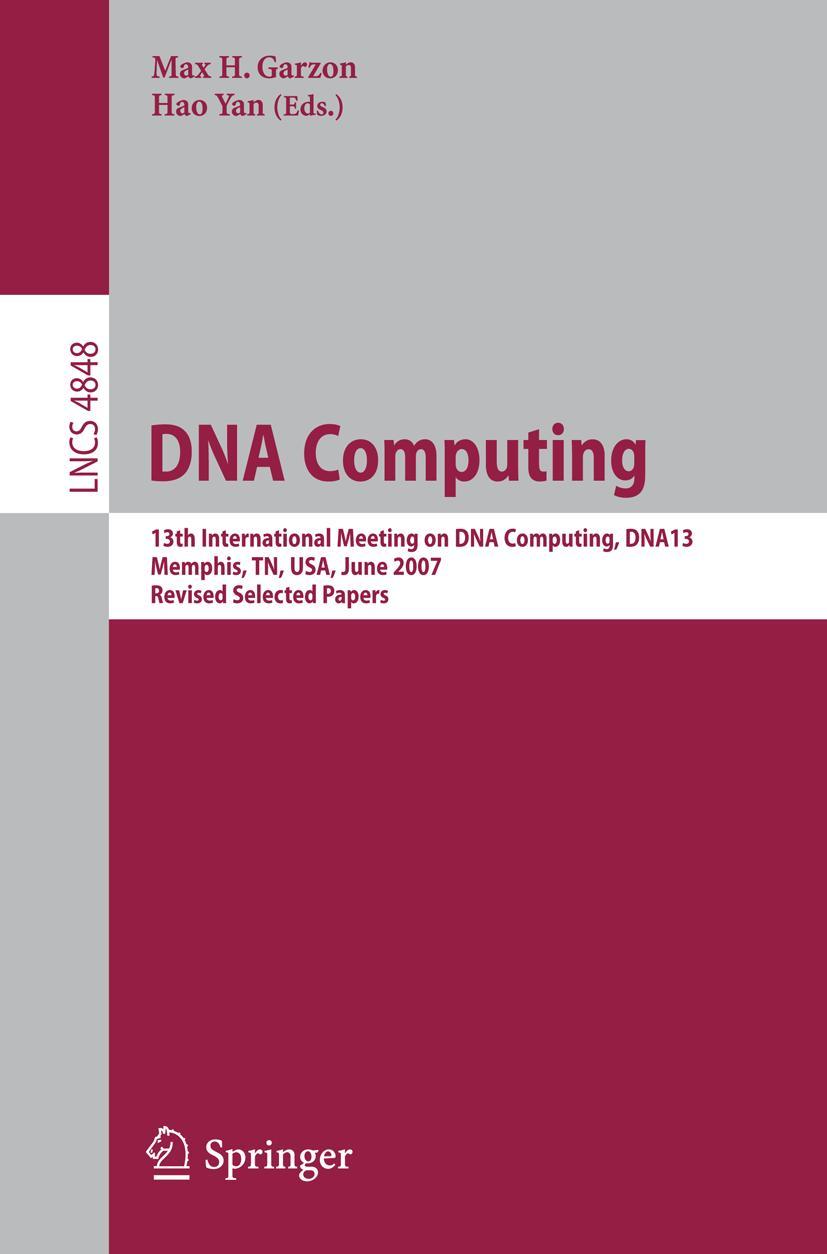 Vorderes Coverbild DNA Computing
