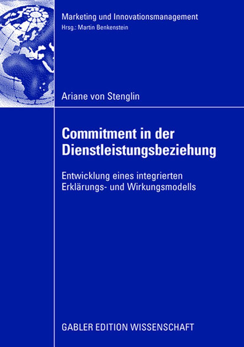 Vorderes Coverbild Commitment in der Dienstleistungsbeziehung