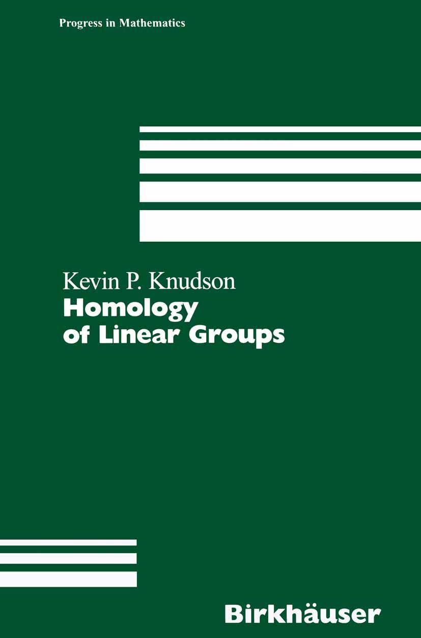 Vorderes Coverbild Homology of Linear Groups