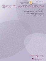 Vorderes Coverbild 15 Recital Songs in English Book/Online Audio [With CD (Audio)]
