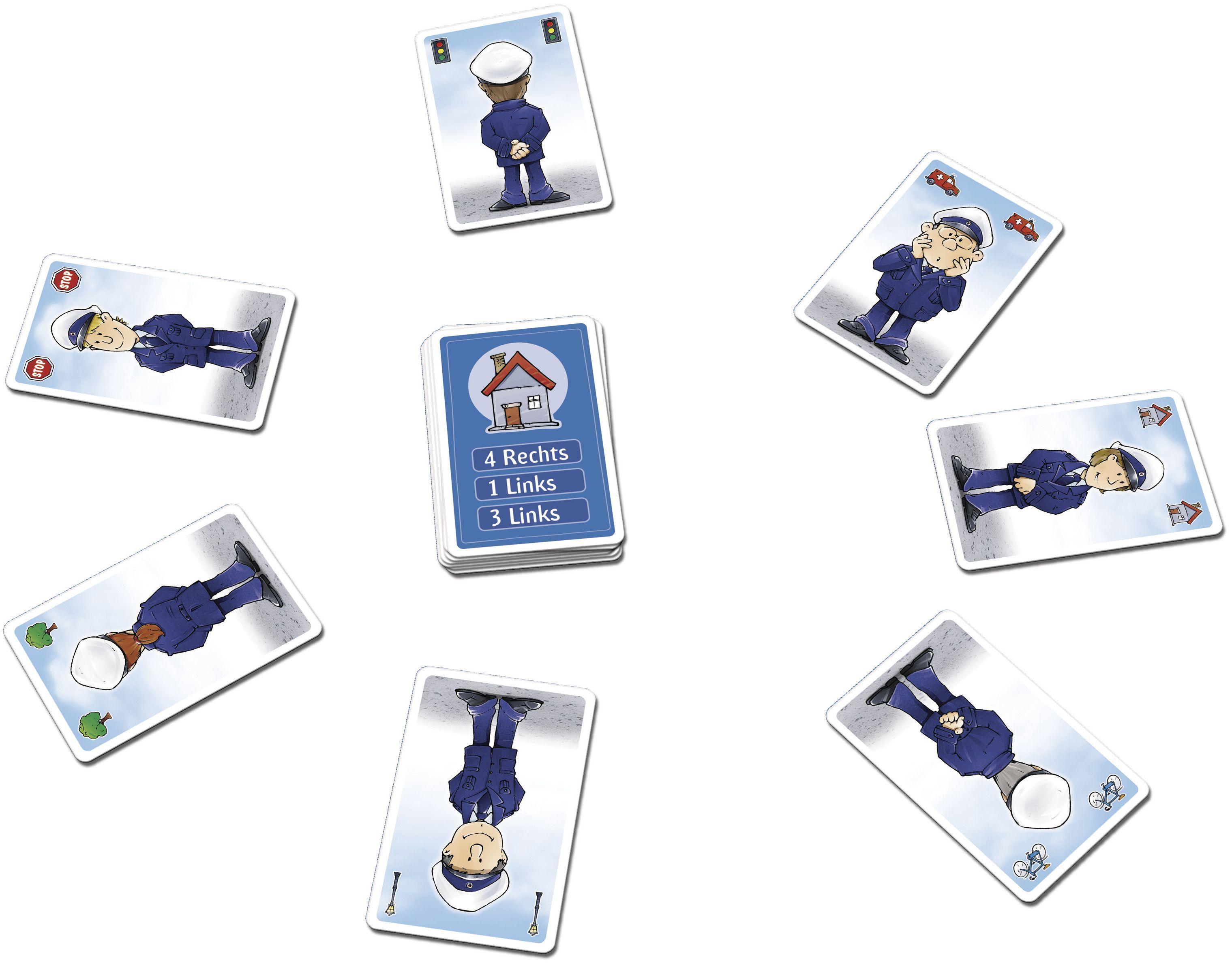 Beispielinhalt (Bild) Rinks und Lechts. Kartenspiel