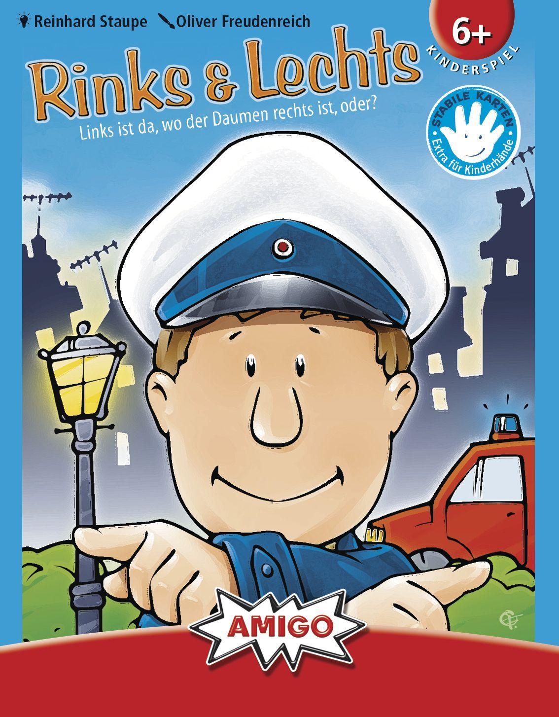 Vorderes Coverbild Rinks und Lechts. Kartenspiel