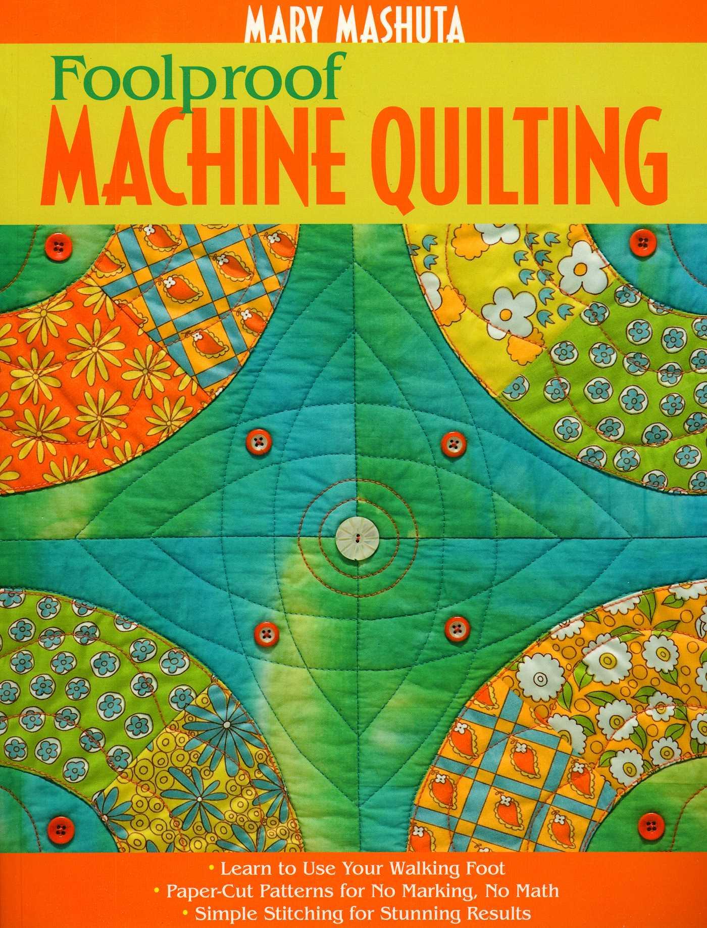 Vorderes Coverbild Foolproof Machine Quilting