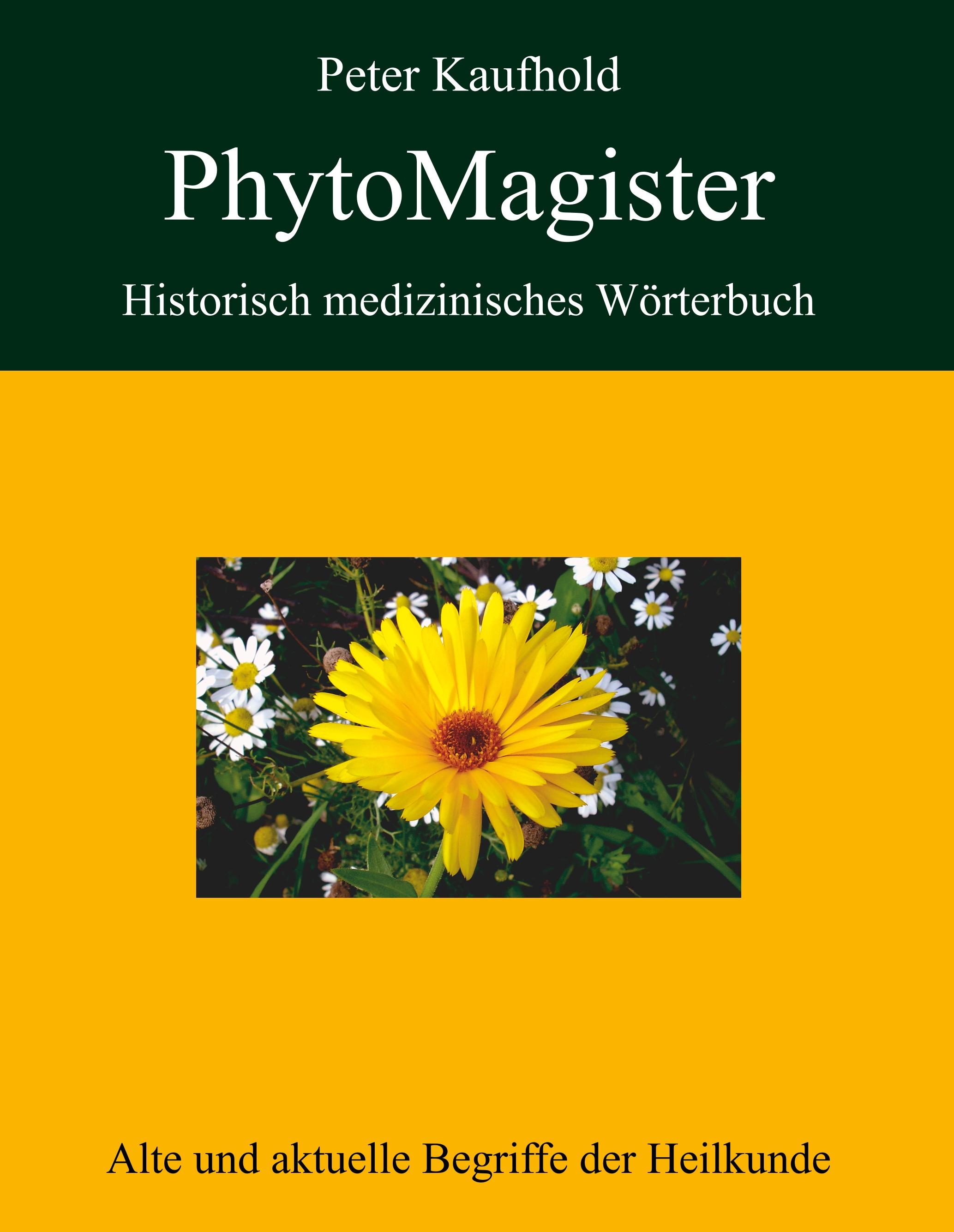 Vorderes Coverbild PhytoMagister - Historisch medizinisches Wörterbuch