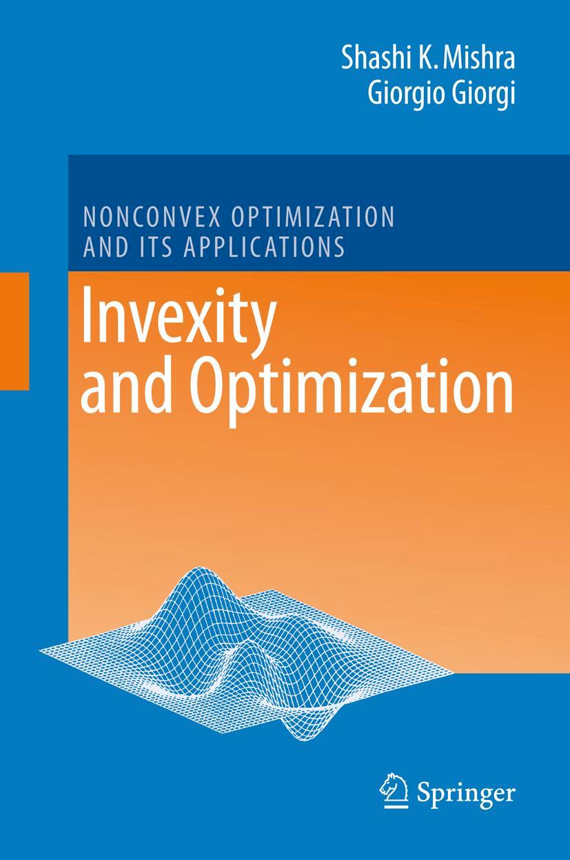 Vorderes Coverbild Invexity and Optimization