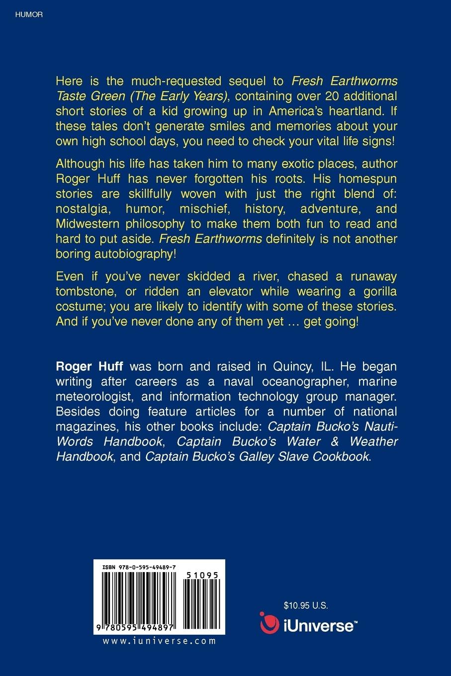 Rückseitencover Fresh Earthworms Taste Green (the Middle Years)