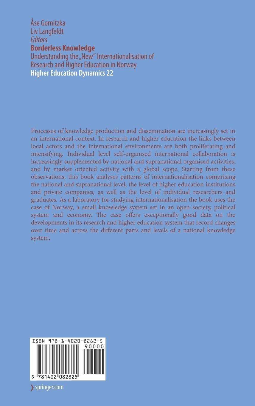 Rückseitencover Borderless Knowledge