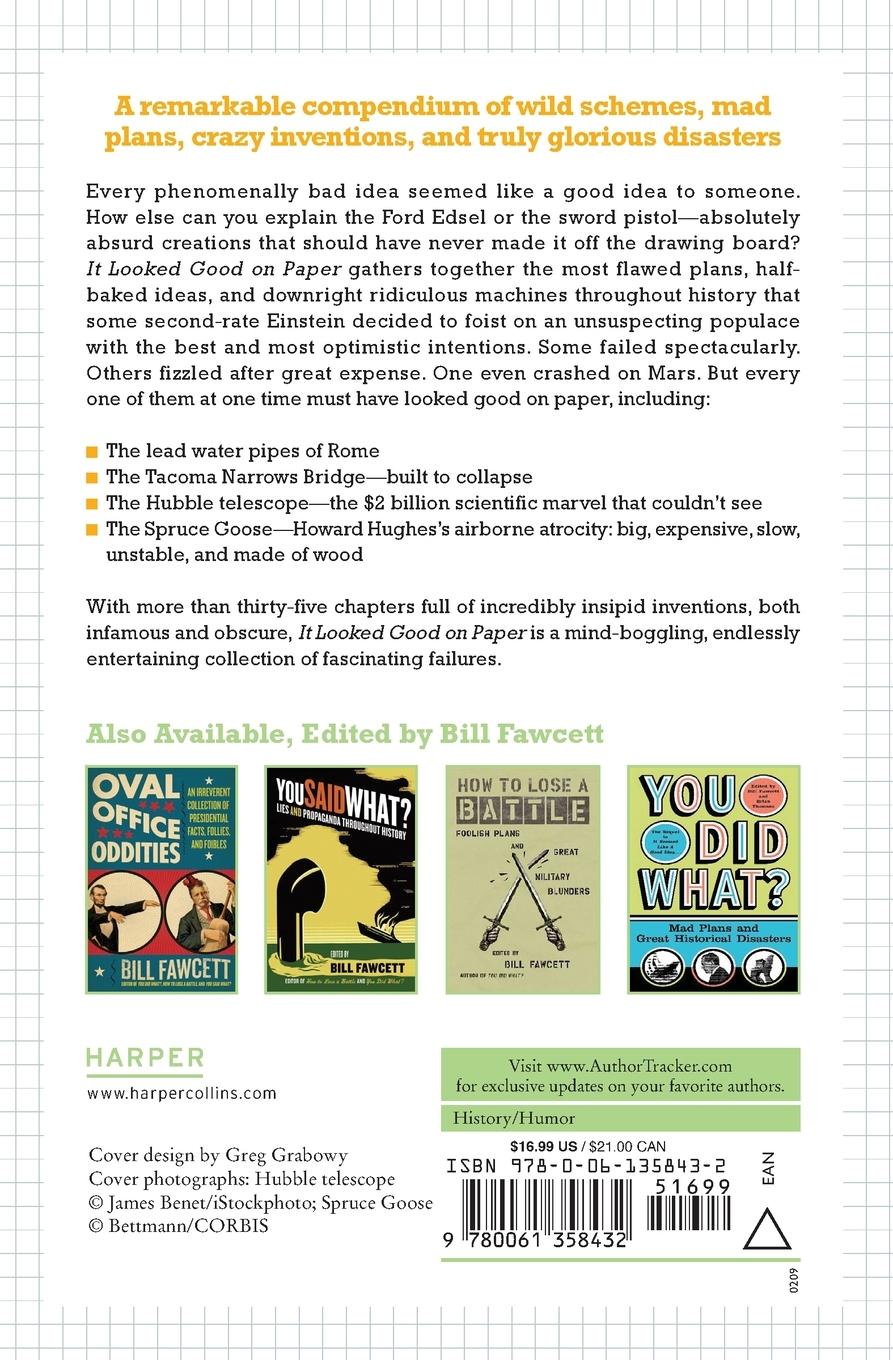 Rückseitencover It Looked Good on Paper