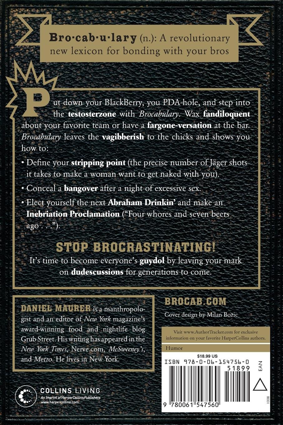 Rückseitencover Brocabulary