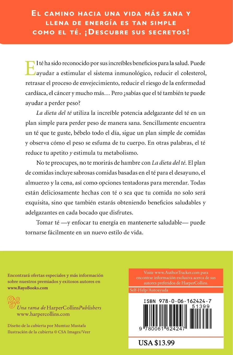 Rückseitencover La Dieta del Te