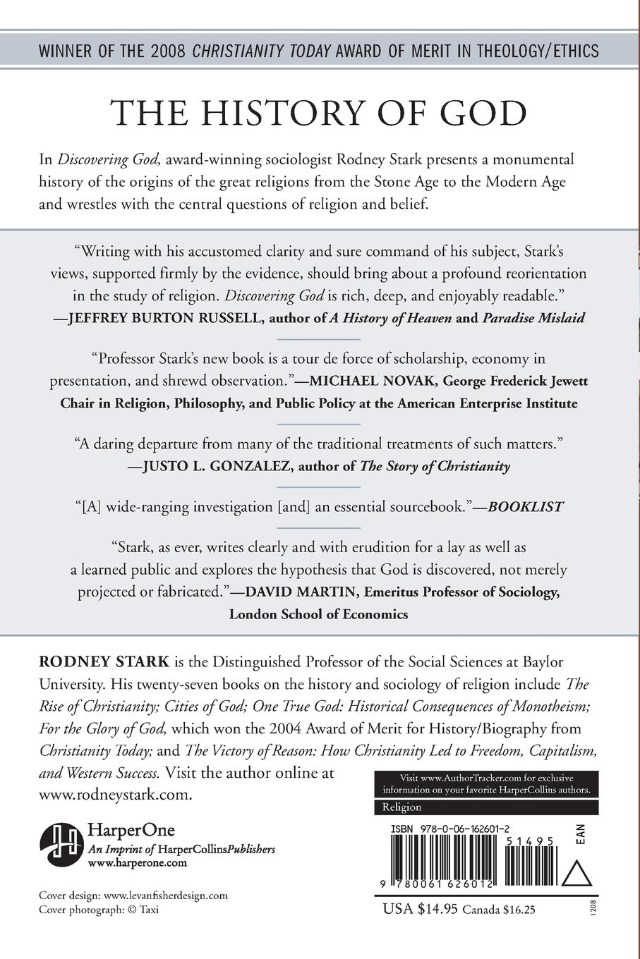 Rückseitencover Discovering God